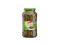 Kozarec zelenega fižola z etiketo, ki označuje 720ml in 360g.