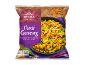 Nasi Goreng riževa jed s piščancem in zelenjavo, zamrznjeno, 750g.