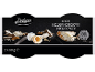 Kokosov in mandljev desert z alkoholom, 2 x 80 g.