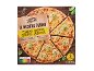 Pizza s štirimi siri s hrustljavo skorjo, Nutri-Score A, 2 kosa po 340g.