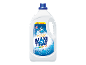 Tekoči detergent za belo perilo, XXL pakiranje za 100 pranj.