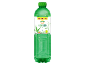 1,5 L napitek aloe vera z Nutri-Score E in veganskim znakom.