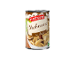 Konzerva narezanih gob z etiketo „Mushrooms in slices“.