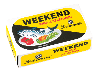 skuša weekend, retro, delamaris, 125g