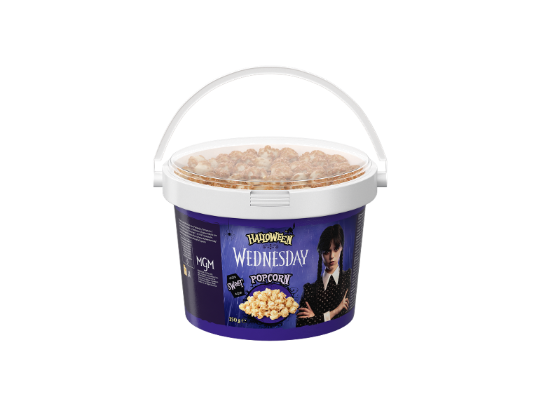 Vedro sladke pokovke s tematiko Halloweena in Wednesday, 250g.