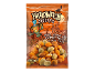 Halloweenski hrustljavci s čilijem, vasabijem in okusom žara v obloženih arašidih.