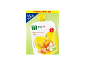 Vrečka z jabolčno-bananinim pirejem s piškoti, 6x100g, od 6. meseca.