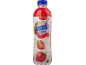 Jagodni jogurtni napitek v steklenici z napisom „Yogurt Drink Strawberry Flavour“.