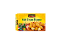 Škatla čili-sirovih nuggets z jalapeños in krožnikom nuggets.