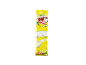 Žvečljivi bonboni z okusom limone z zabavnim dizajnom, 6 trakov.