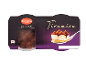 Tiramisu sladica v dvojnem pakiranju, s predlogom za serviranje na žlici.