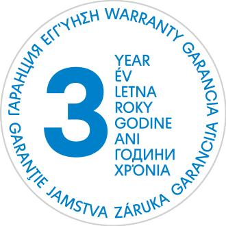 3-letni garancijski pečat.