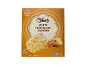 Škatla s 6 sladolednimi lučkami z belo čokolado in mandlji, 720ml/504g