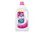 XXL barvni tekoči detergent za 100 pranj, z risanim likom.