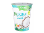 Organska kokosova klasična jogurtna alternativa z Nutri-Score A in vegansko oznako, 400g.