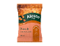 Vrečka arašidov v stilu fajite, praženih in začinjenih, z napisom »Hello flavour! Spiced & Crunchy«.