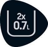 Oznaka: 2x 0,7L