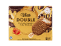 Gelatelli Double sladoledi, zlata karamela in piškotna skušnjava, 4 kosi v pakiranju.