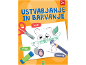 Otroška ustvarjalna knjiga 2+ let: izrezovanje, lepljenje in barvanje pande.