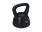 Črna 10 kg kettlebell