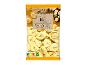 Torteloni s sirom, embalaža z navodili za pripravo in oznako Nutri-Score.