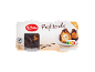 Profiteroli s čokoladno omako, pakiranje 2x90g, z Nutri-Score in certifikatom Rainforest Alliance.