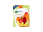 Vrečka jabolčno-breskovo-mangovega pireja za otroke od 1. leta starosti, 6x100g.