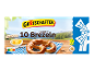 Paket 10 precljev za peko, z maslom, veganski, s kameno soljo.