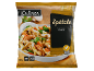 Pakiranje Spätzle s piščančjim mesom in zelenjavo, 750 g, z navodili za pripravo.