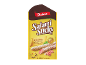 Pakiranje Salami Sticks z dvema zračno sušenima salaminima in rezinami.