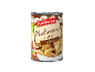 Konzerva narezanih gob z napisom „Mushrooms in slices“ in Nutri-Score A.