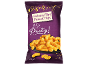 Vijolična vrečka arašidovih flips z napisom »Let's have a Party!« in 450 g.