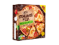 Škatla s pico mocarela, pečeno na kamnu, s 3 picami, 3x335g, z oznako Nutri-Score A.