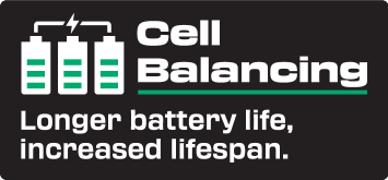 Cell Balancing: daljša življenjska doba baterije, podaljšana življenjska doba.