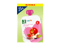 Ekološka sadna kašica jabolko-hruška-jagoda-črni ribez za dojenčke, 6x100g, 6+ mesecev.