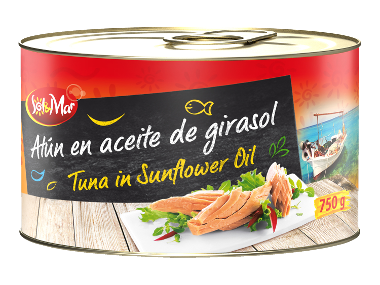 tuna v sončničnem olju