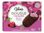 Škatla s 4 sladoledi Double Paradise s čokolado, črnim ribezom in malinami.