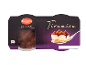 Tiramisu sladica v dvojnem pakiranju, s predlogom za serviranje na žlici.