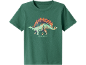 Zelena majica z odtisom dinozavra Stegosaurus
