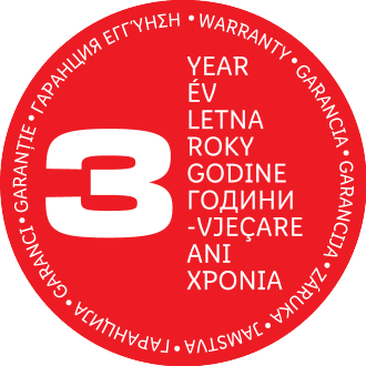 3-letna garancija v več jezikih