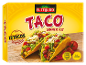 Taco večerni komplet z 12 blagimi takosi, omako in mešanico začimb.