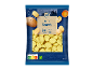 Pakiranje svežih njokov s krompirjem in jajcem, z Nutri-Score B in težo 600g.