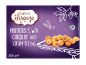 Škatla profiterolov s čokoladno in smetanovo kremo, 250 g.