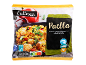 Zamrznjena paella z morskimi sadeži in piščancem, 750g, Nutri-Score A.