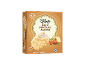 Škatla sladoledov z belo čokolado in mandlji, 6 kosov, 720 ml / 504 g.