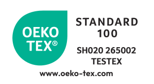 OEKO-TEX STANDARD 100 certifikat SH020 265002 TESTEX