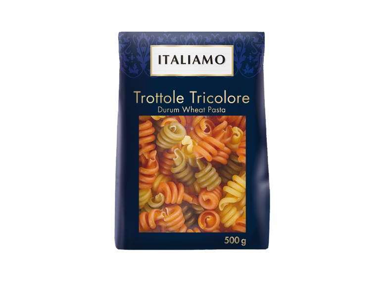 Paket tricolor trottola testenin iz trde pšenice, 500 g.