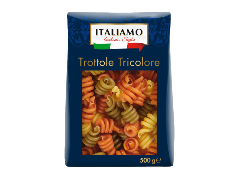 Testenine Italiamo Trottole Tricolore, 500 g pakiranje