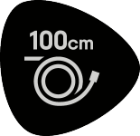 Oznaka: Dolžina kabla 100 cm.