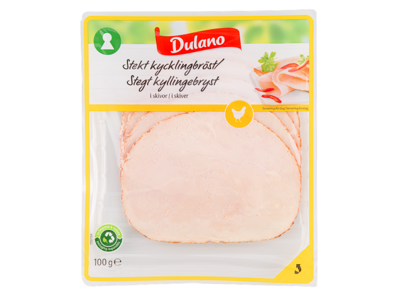 Narezana pečena piščančja prsa, 100 g